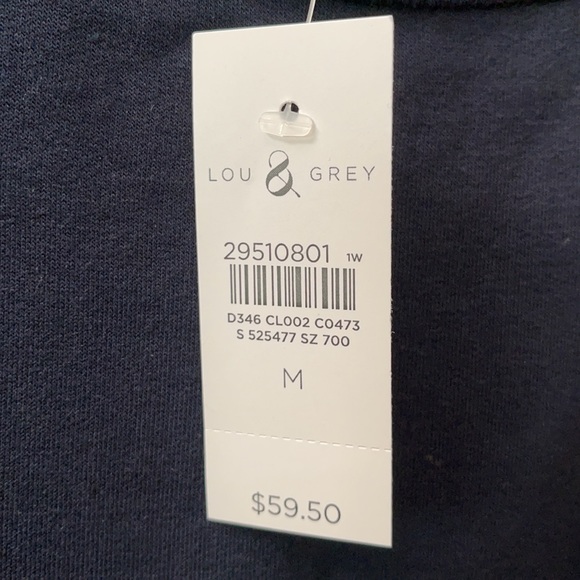 Lou & Greg M soft thinner sweatshirt top NEW NWT - Picture 2 of 5